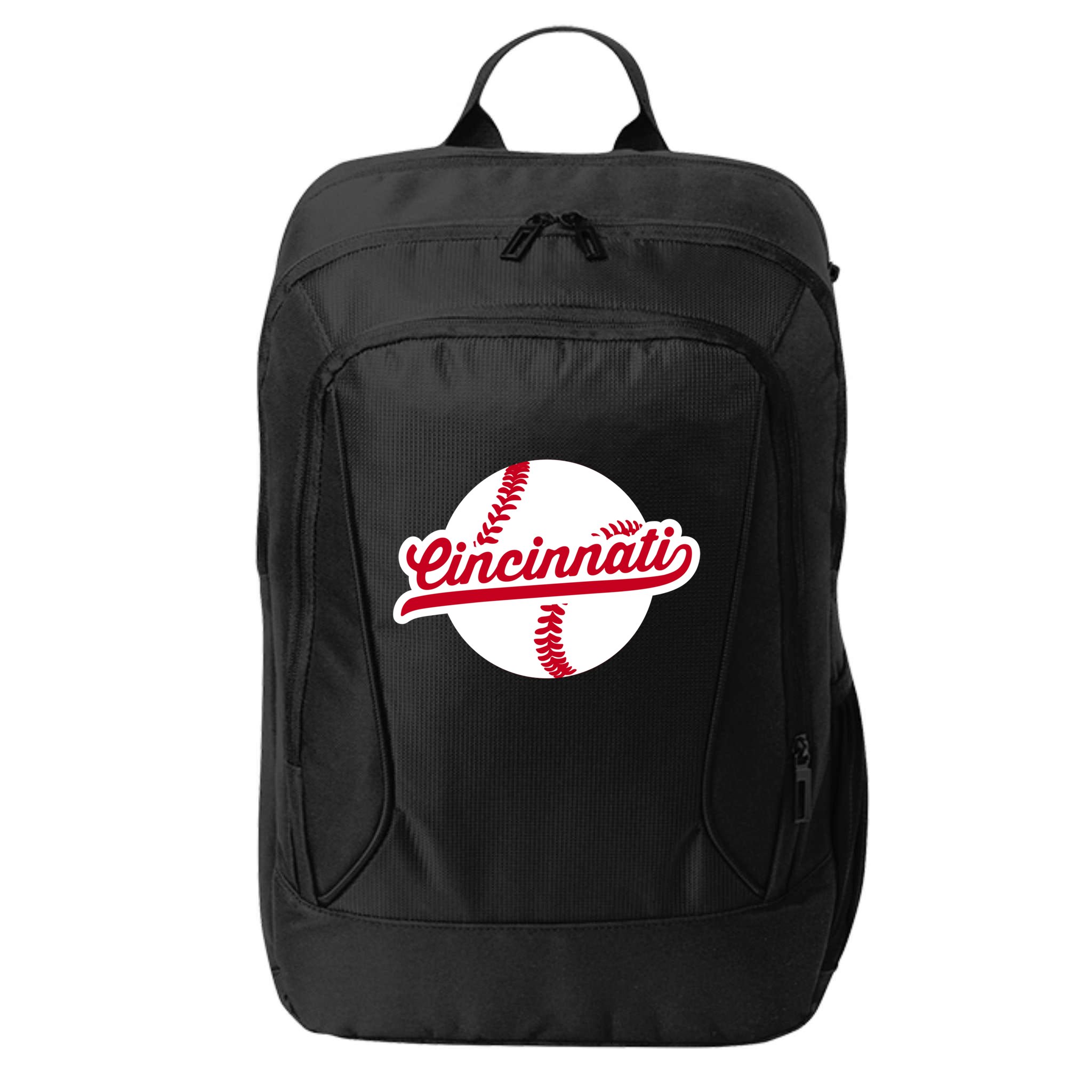 Cincinnati Baseball Vintage Ohio Pride Love City Red Gift City Backpack