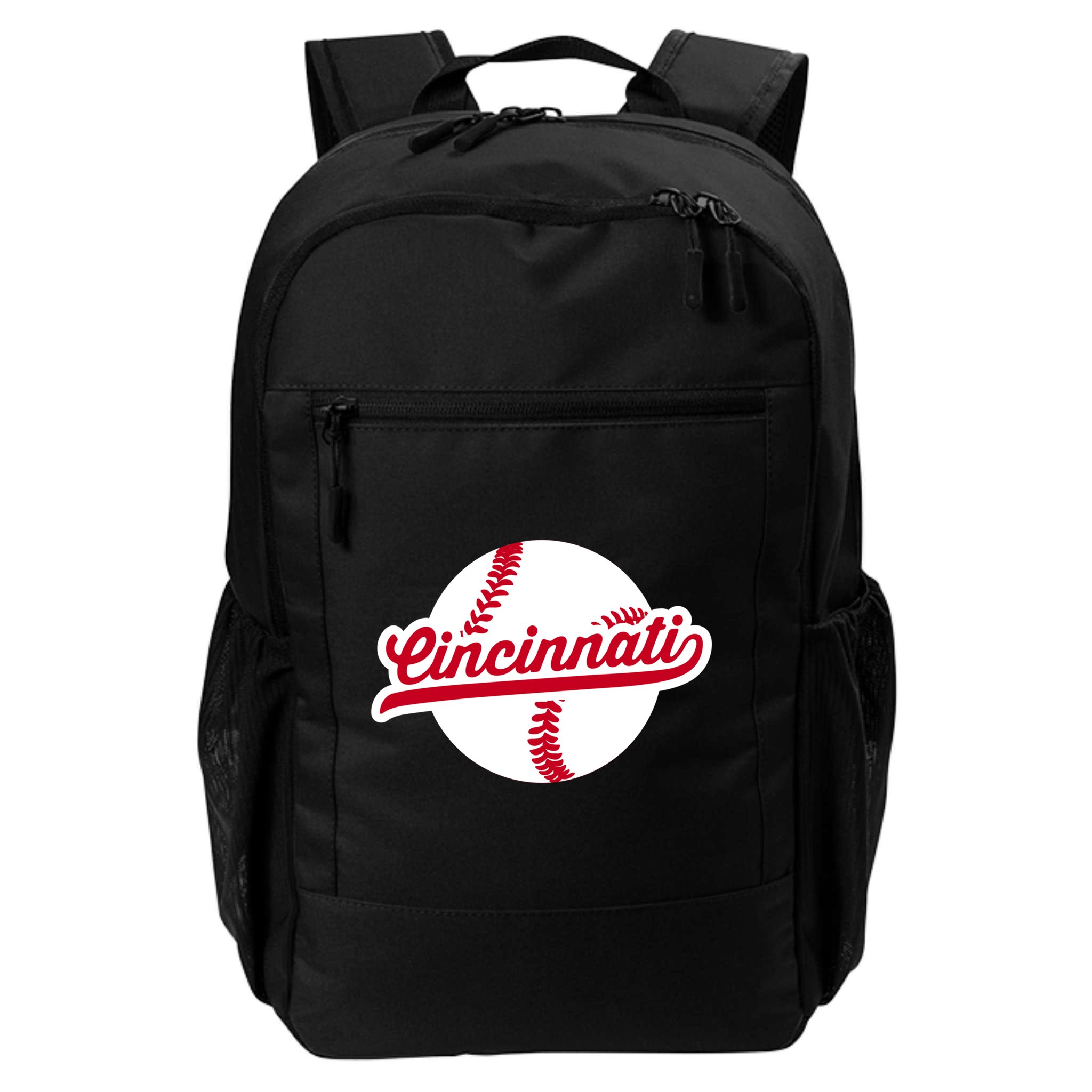 Cincinnati Baseball Vintage Ohio Pride Love City Red Gift Backpack