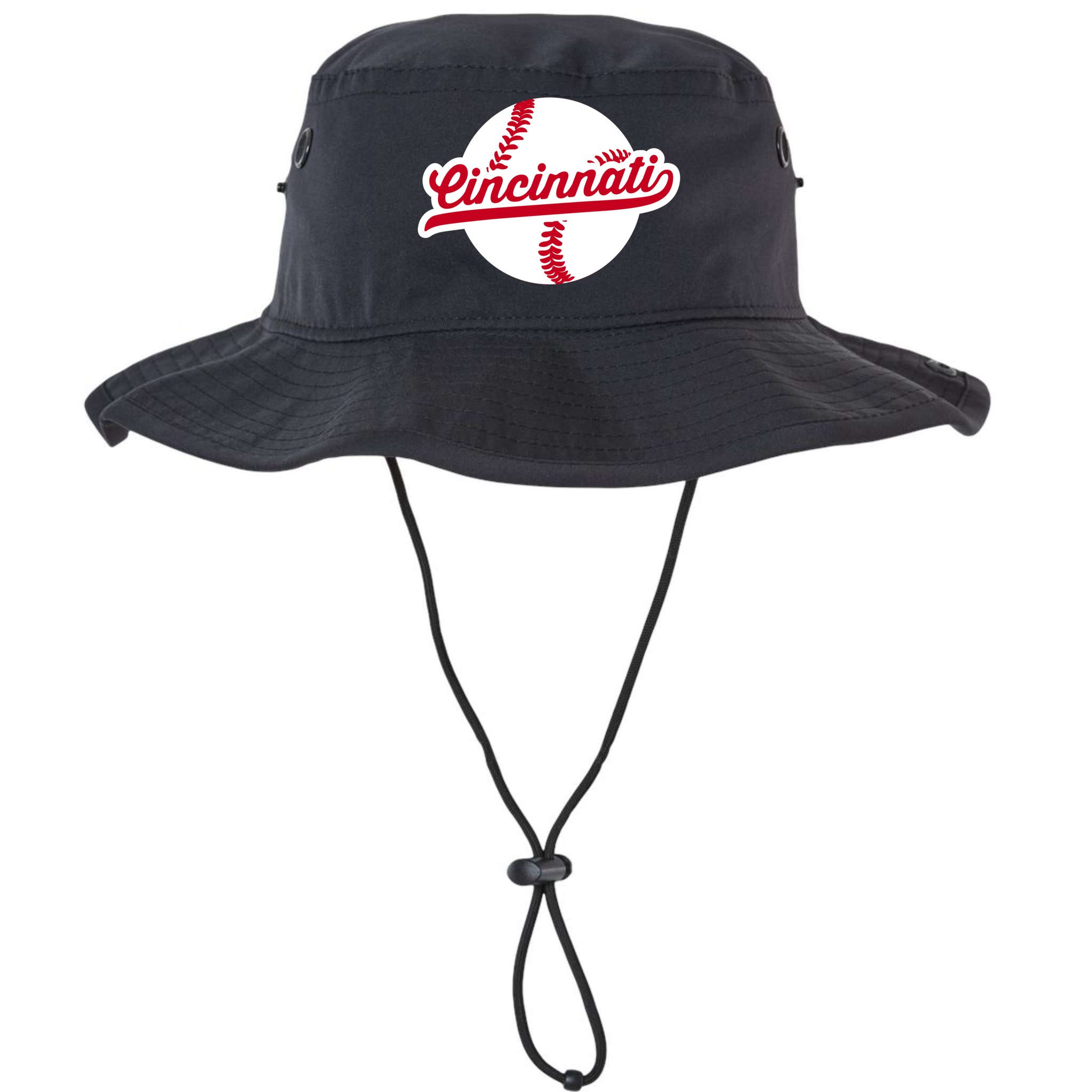 Cincinnati Baseball Vintage Ohio Pride Love City Red Gift Bucket Hat