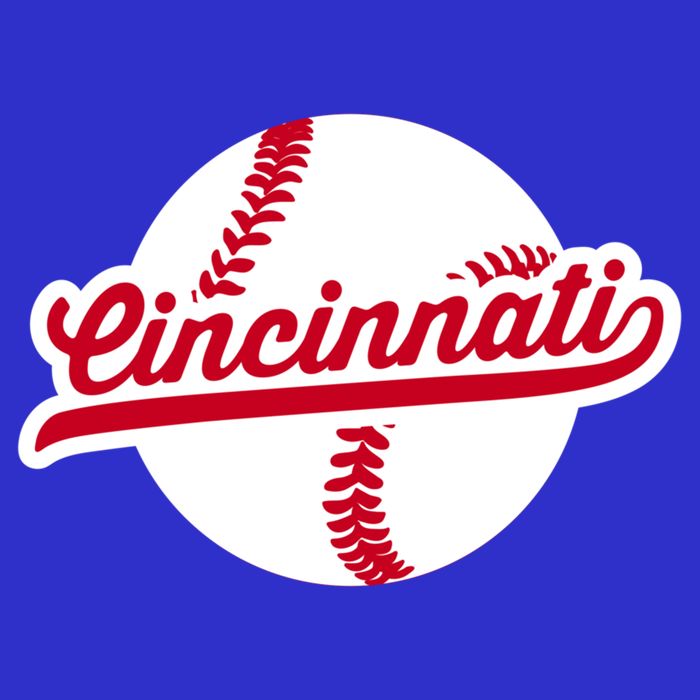 Cincinnati Baseball Vintage Ohio Pride Love City Red Gift Toddler T-Shirt