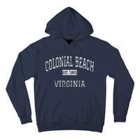 Colonial Beach Virginia VA Vintage Hoodie