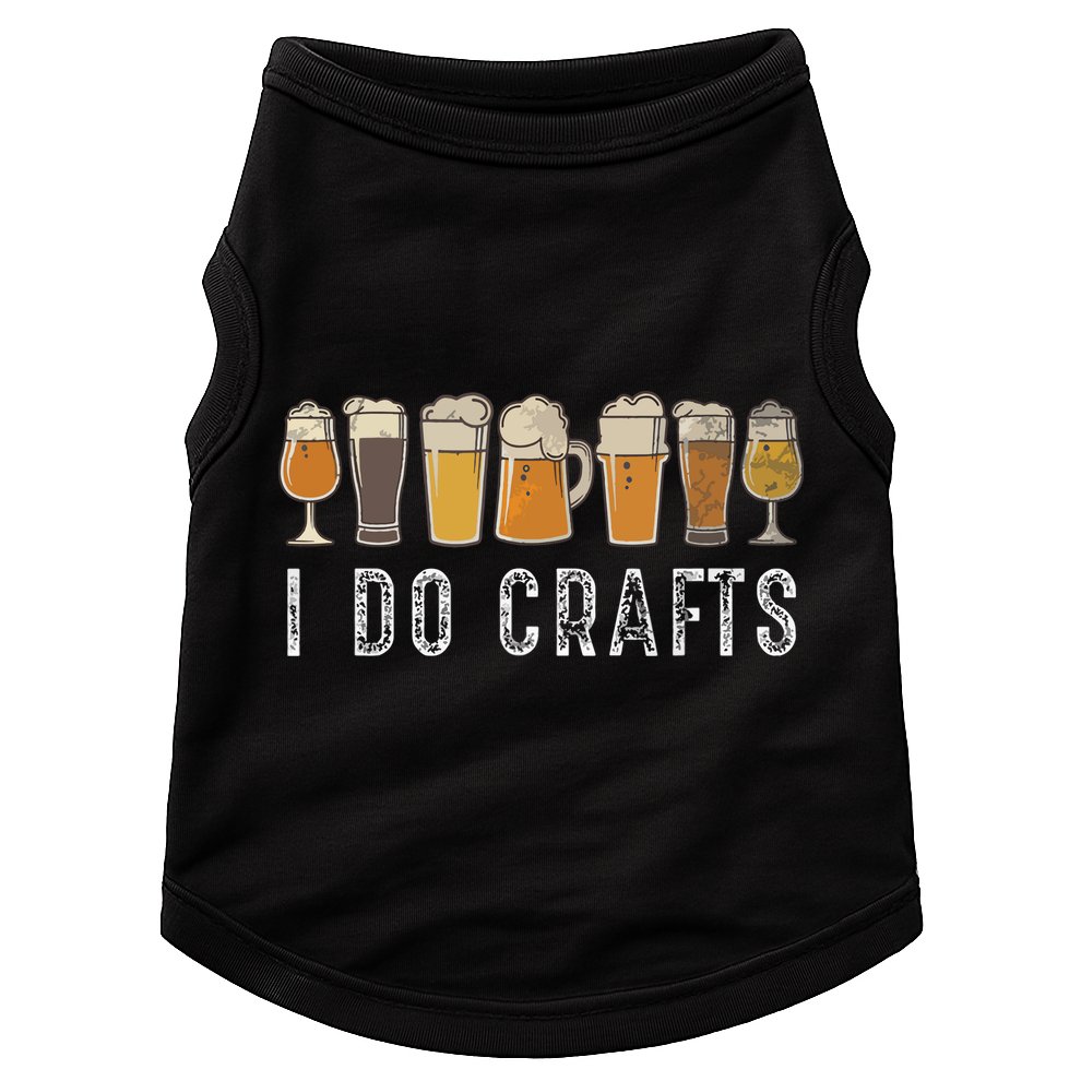 Craft Beer Vintage I Do Crafts Home Brew Art Doggie Tank