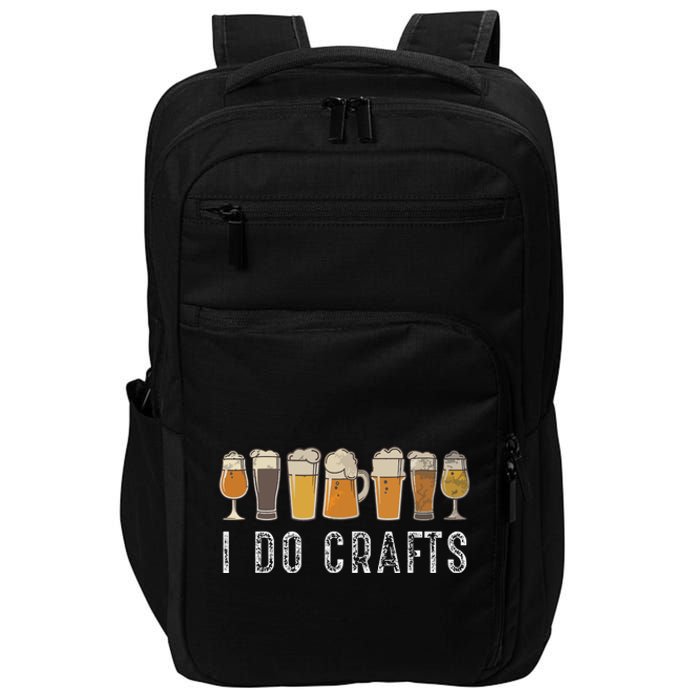 Craft Beer Vintage I Do Crafts Home Brew Art Impact Tech Backpack