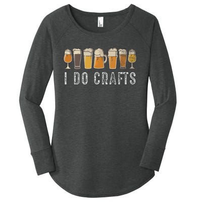 Craft Beer Vintage I Do Crafts Home Brew Art Women's Perfect Tri Tunic Long Sleeve Shirt