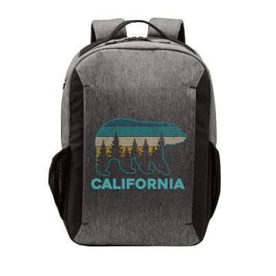 California Bear Vintage Retro Nature Hiking Souvenir Gift Vector Backpack