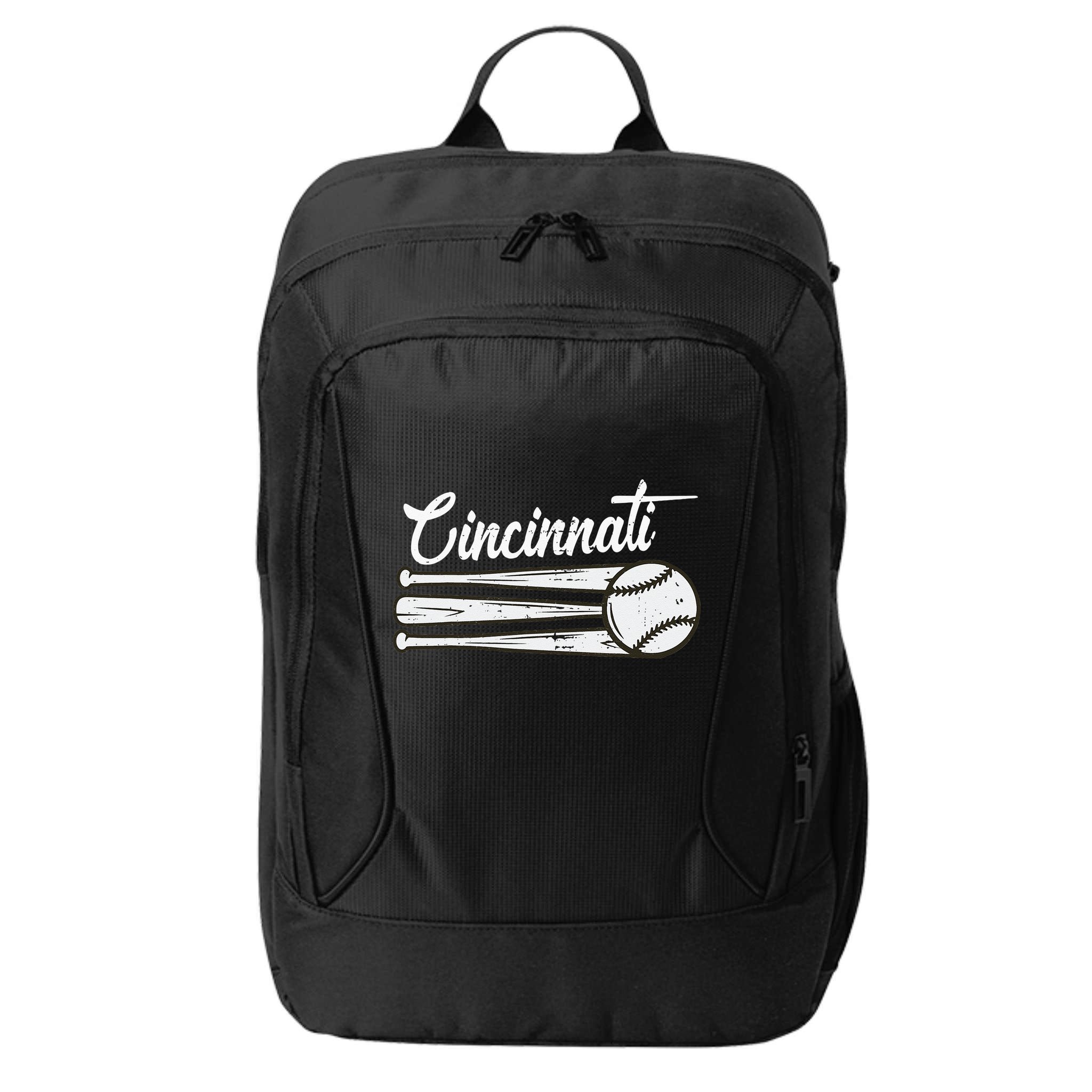 Cincinnati Baseball Vintage Distressed Met At Gameday City Backpack