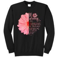 Christian Bible Verse Joshua 19 Flower Sweatshirt