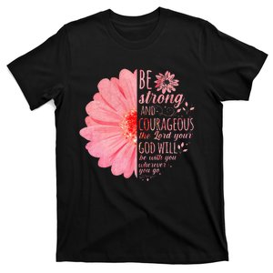 Christian Bible Verse Joshua 19 Flower T-Shirt