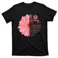 Christian Bible Verse Joshua 19 Flower T-Shirt