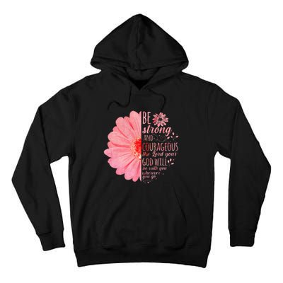 Christian Bible Verse Joshua 19 Flower Tall Hoodie