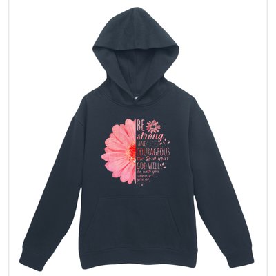 Christian Bible Verse Joshua 19 Flower Urban Pullover Hoodie