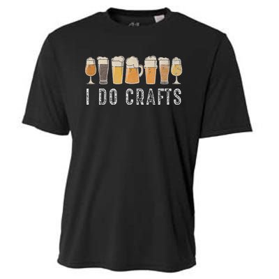 Craft Beer Vintage I Do Crafts Home Brew Art Cooling Performance Crew T-Shirt