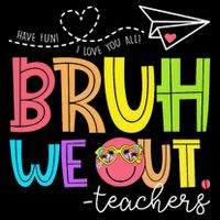 Cute Bruh We Out Teachers Last Day End Of School Year Impact Tech Backpack