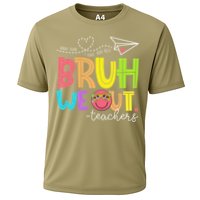 Cute Bruh We Out Teachers Last Day End Of School Year Cooling Performance Crew T-Shirt