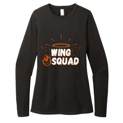 Chicken Bbq Wings Squad Family Party Wing Lovers Womens CVC Long Sleeve Shirt