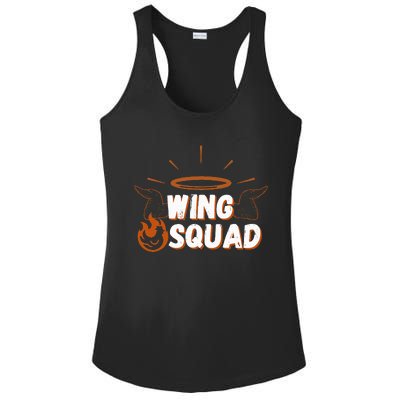 Chicken Bbq Wings Squad Family Party Wing Lovers Ladies PosiCharge Competitor Racerback Tank