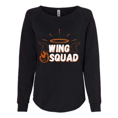 Chicken Bbq Wings Squad Family Party Wing Lovers Womens California Wash Sweatshirt