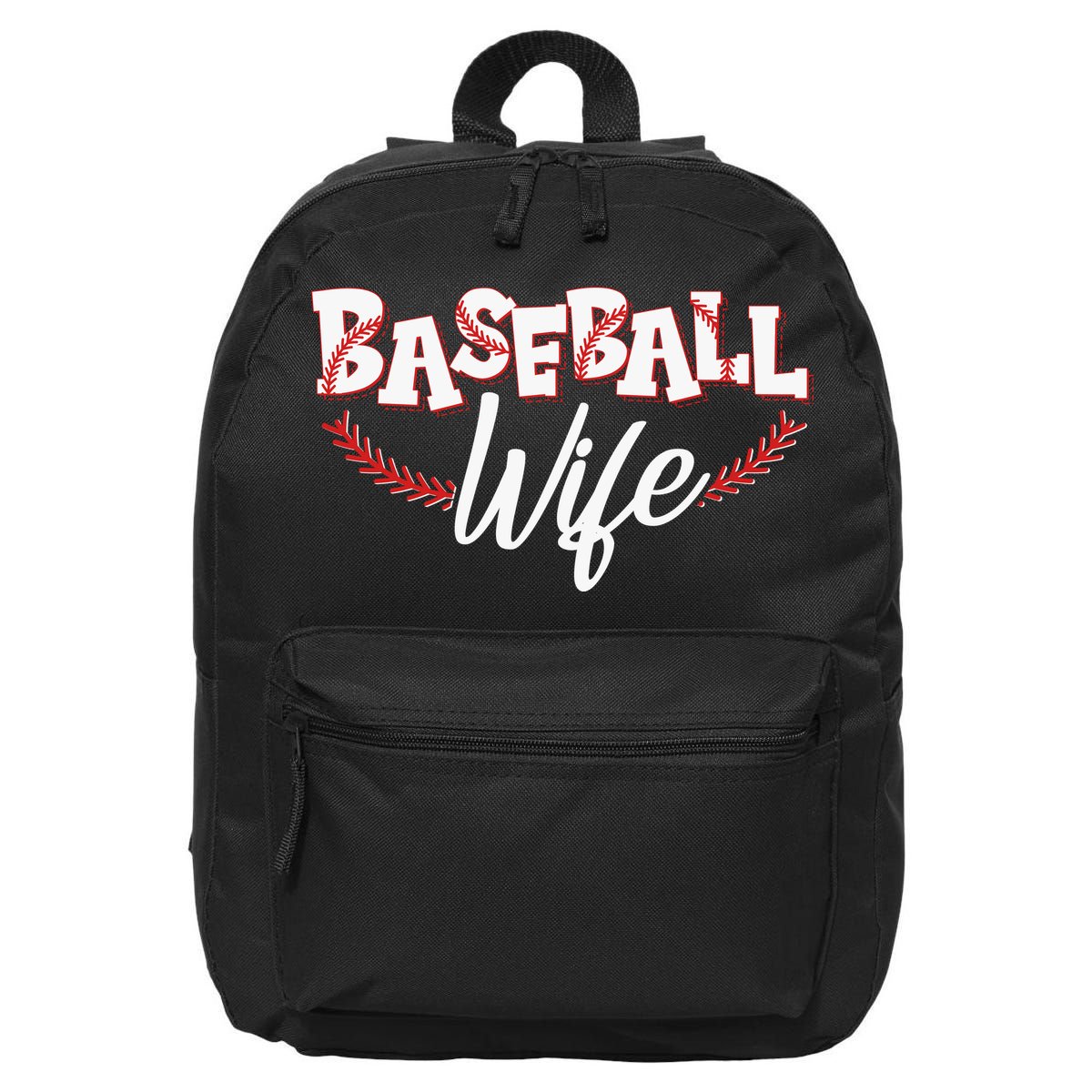 Cute Baseball Wife 16 in Basic Backpack