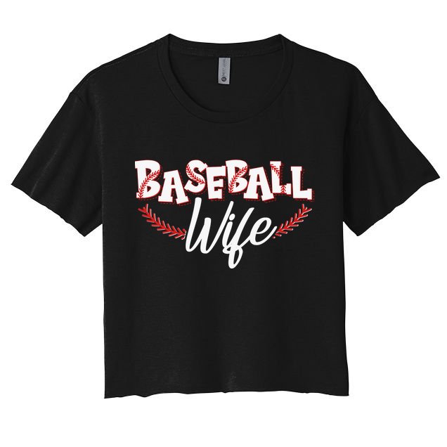 Cute Baseball Wife Crop Top