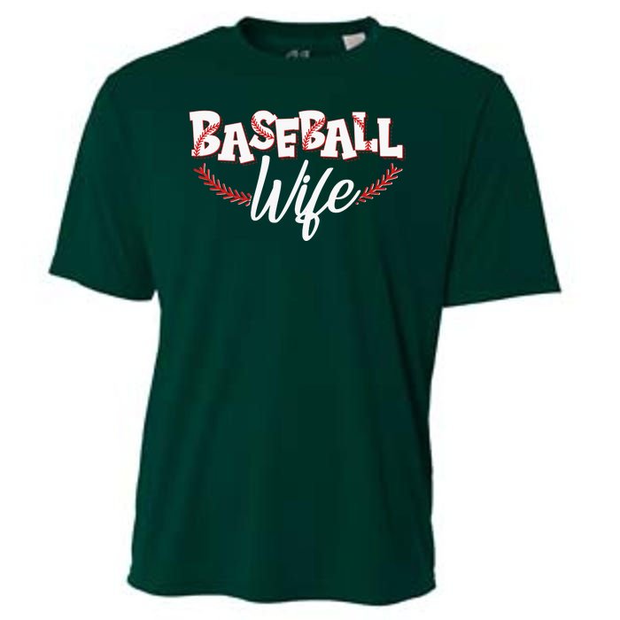 Cute Baseball Wife Cooling Performance Crew T-Shirt