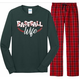 Cute Baseball Wife Long Sleeve Pajama Set