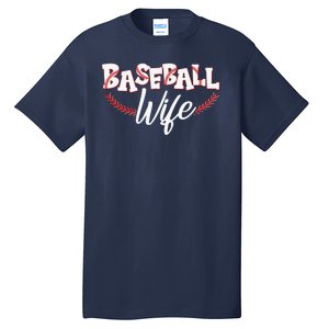 Cute Baseball Wife Tall T-Shirt