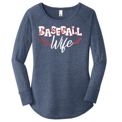 Cute Baseball Wife Women's Perfect Tri Tunic Long Sleeve Shirt