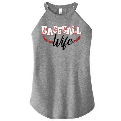 Cute Baseball Wife Women's Perfect Tri Rocker Tank