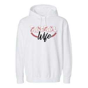 Cute Baseball Wife Garment-Dyed Fleece Hoodie