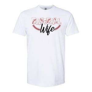 Cute Baseball Wife Softstyle CVC T-Shirt