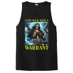 Come Back With A Warrant Cringe Skeleton PosiCharge Competitor Tank