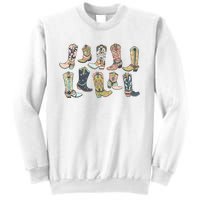 Cowgirl Boots Western Sweatshirt