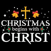 Christmas Begins With Christ City Backpack