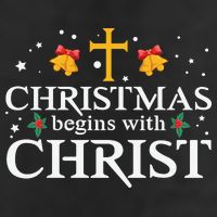Christmas Begins With Christ Adult Drive Performance Visor