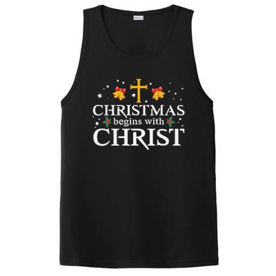 Christmas Begins With Christ PosiCharge Competitor Tank