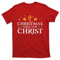 Christmas Begins With Christ T-Shirt