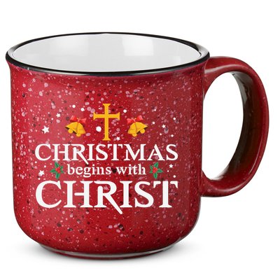 Christmas Begins With Christ 15oz Campfire Ceramic Mug