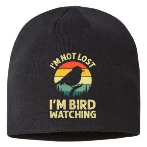 Cool Bird Watching Design Bird Watcher Birder Sustainable Beanie