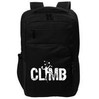 Climb Bouldering Wall Climber Rock Climbing Mountaineer Impact Tech Backpack