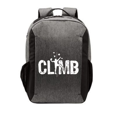 Climb Bouldering Wall Climber Rock Climbing Mountaineer Vector Backpack