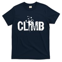 Climb Bouldering Wall Climber Rock Climbing Mountaineer T-Shirt