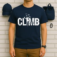 Climb Bouldering Wall Climber Rock Climbing Mountaineer T-Shirt