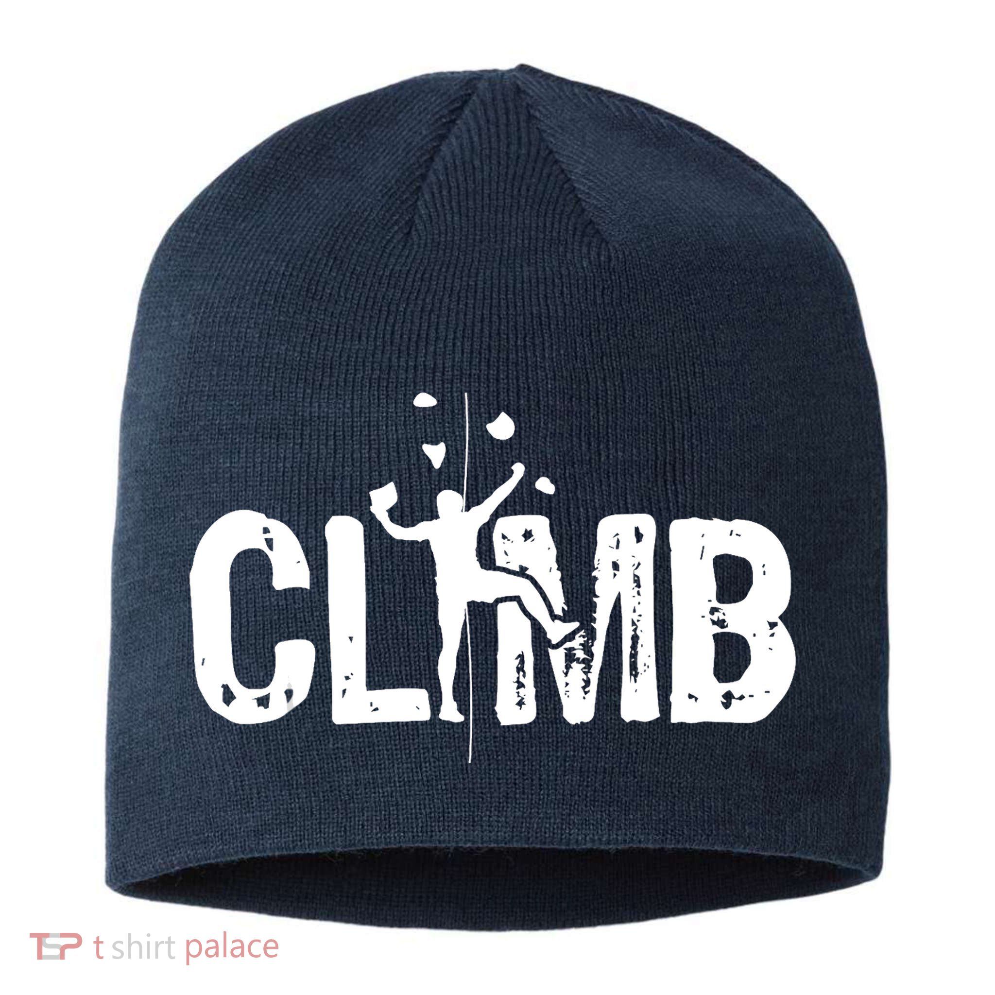 Climb Bouldering Wall Climber Rock Climbing Mountaineer Sustainable Beanie