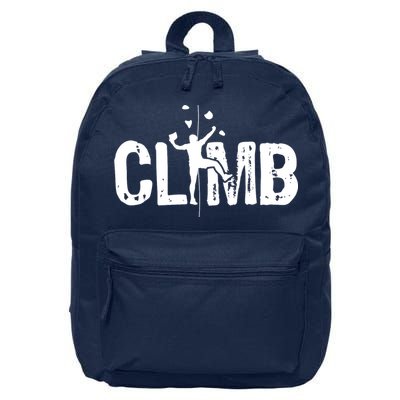 Climb Bouldering Wall Climber Rock Climbing Mountaineer 16 in Basic Backpack