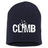 Climb Bouldering Wall Climber Rock Climbing Mountaineer Short Acrylic Beanie
