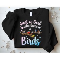 Cool Bird Watcher Art For Women Birding Nerd Birder Sweatshirt