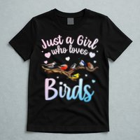 Cool Bird Watcher Art For Women Birding Nerd Birder T-Shirt