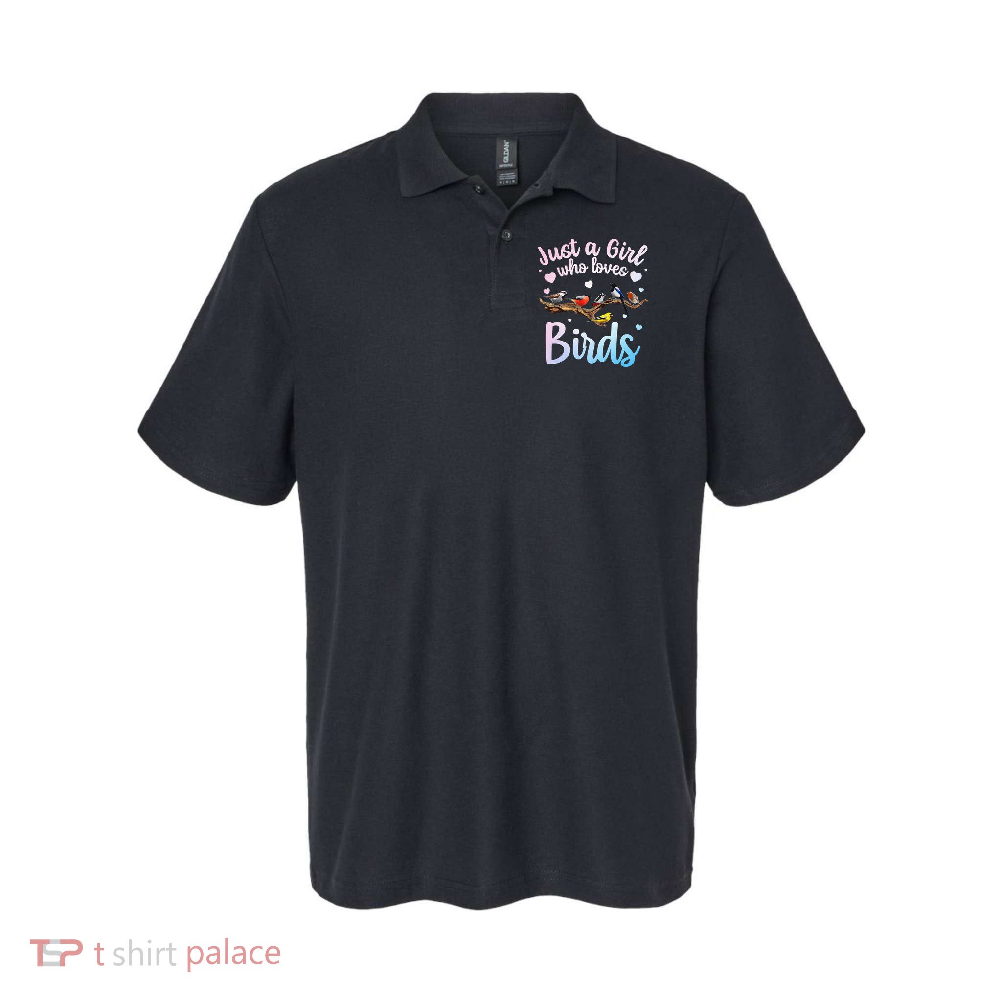 Cool Bird Watcher Art For Women Birding Nerd Birder Polo