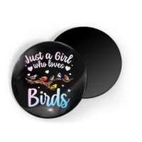 Cool Bird Watcher Art For Women Birding Nerd Birder Magnet