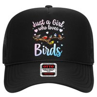 Cool Bird Watcher Art For Women Birding Nerd Birder Hat